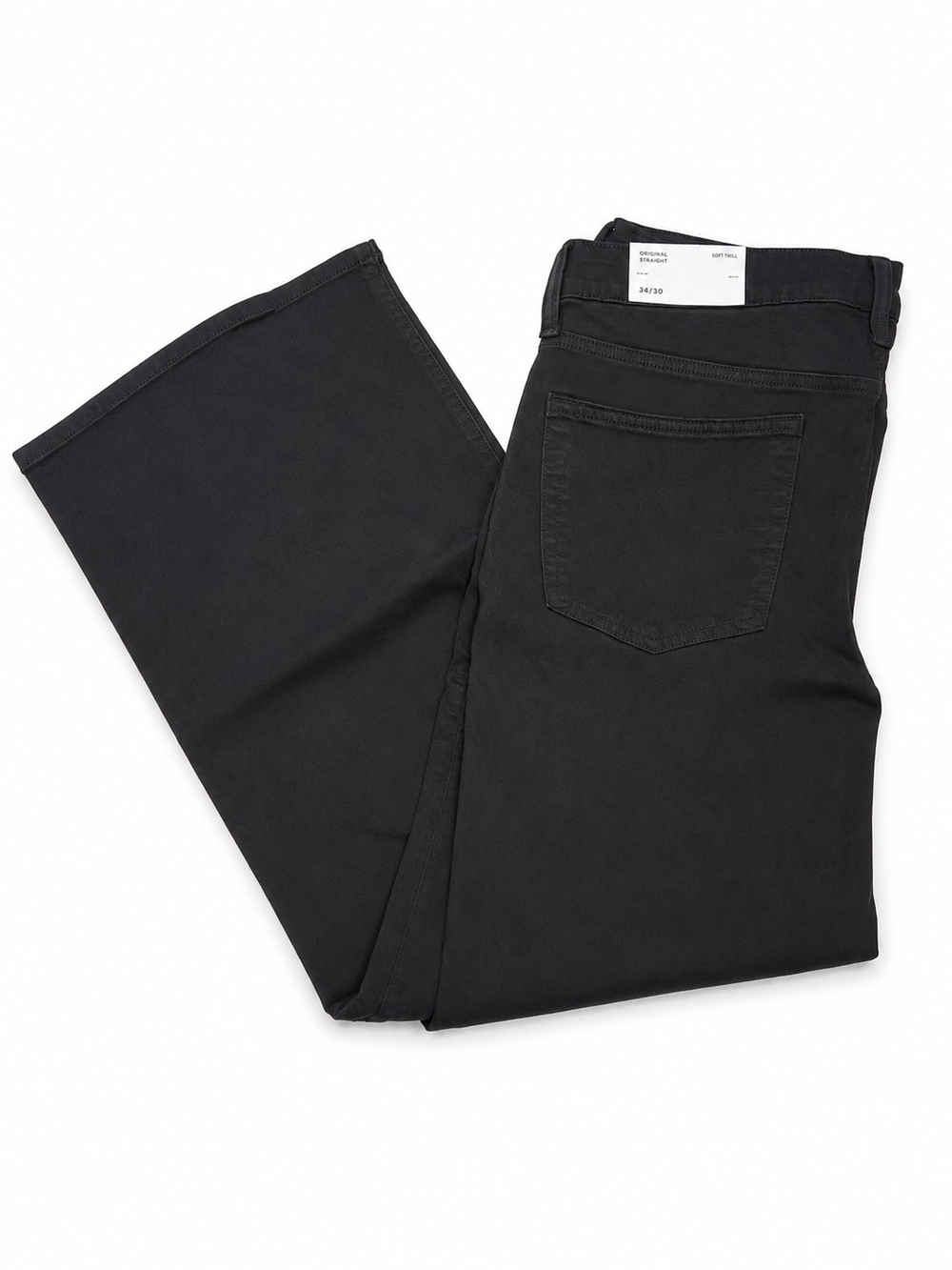 American Eagle Outfitters Men's Straight Jeans - Charcoal Black